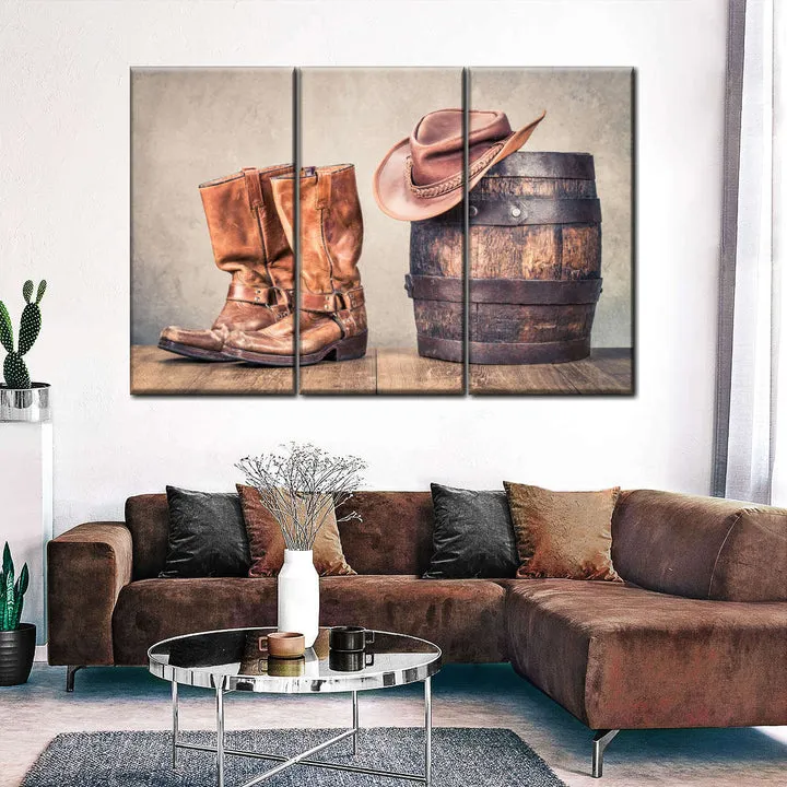 Western Cowboy Style Wall Art