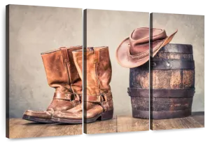 Western Cowboy Style Wall Art