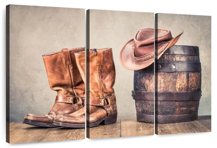 Western Cowboy Style Wall Art